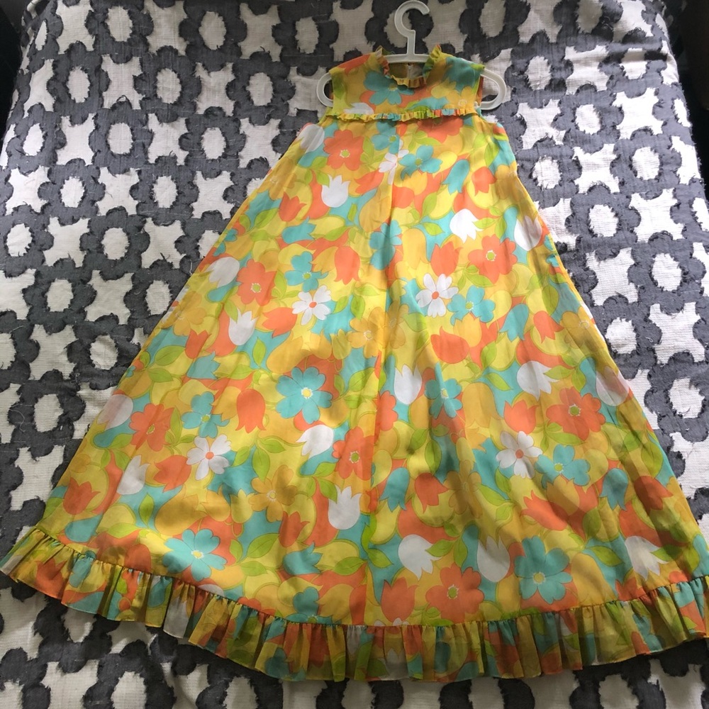 Vintage floral dress